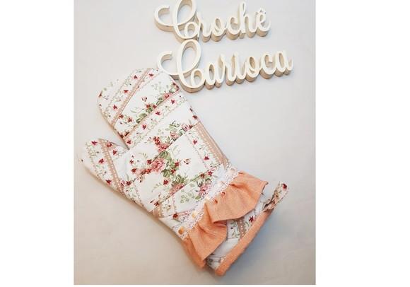 Luva Para Cozinha Térmica - Romance