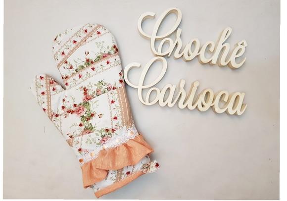 Luva Para Cozinha Térmica - Romance