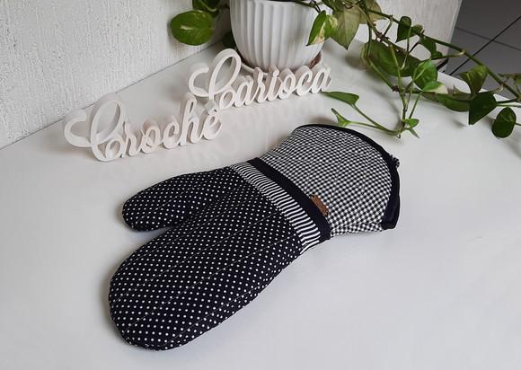 Luva Térmica Cozinha Composê Minimalista Modelagem Exclusiva