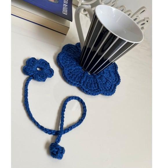 Marca-página e Porta-copo Kit Brinde Escolha Cor