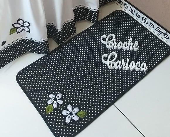 Tapete Passadeira Patchwork de Cozinha Escolha Cor
