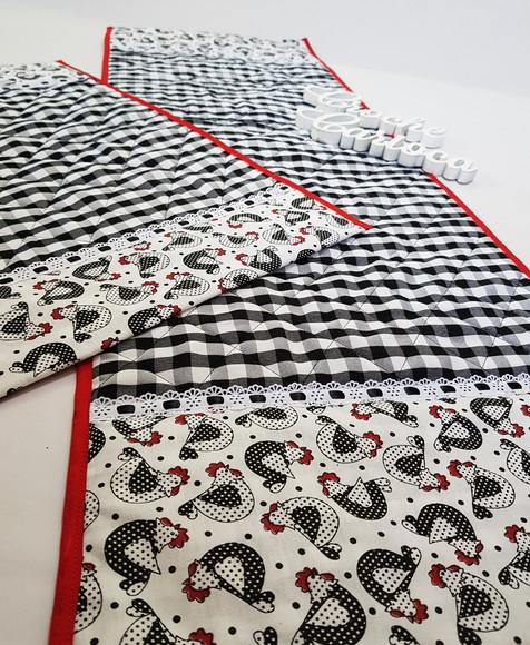 Tapetinhos de Cozinha Patchwork