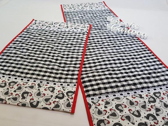 Tapetinhos de Cozinha Patchwork