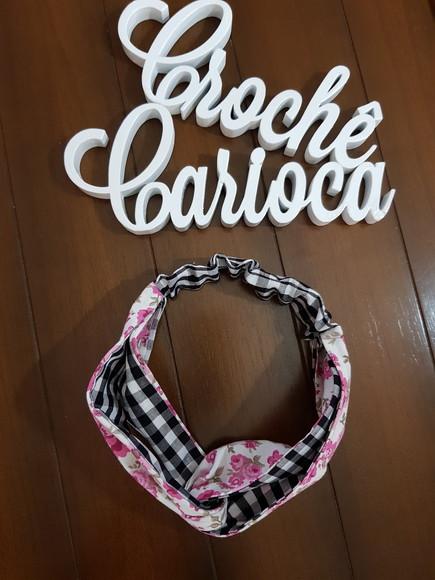 Tiara Faixa de Cabeça Cruzada- - Escolha Cores