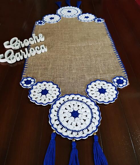 Trilho de Mesa Mandala Zen Boho Escolha Cor e Sob Medida