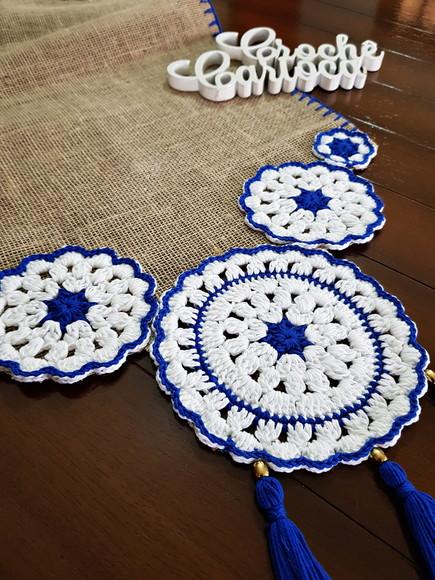 Trilho de Mesa Mandala Zen Boho Escolha Cor e Sob Medida