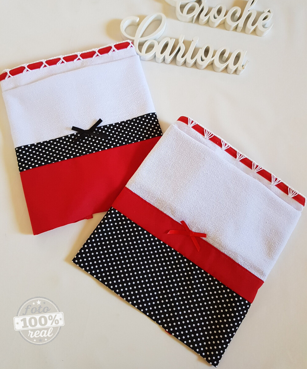 Kit de Panos de Prato Minimalista 2 Peças composê
