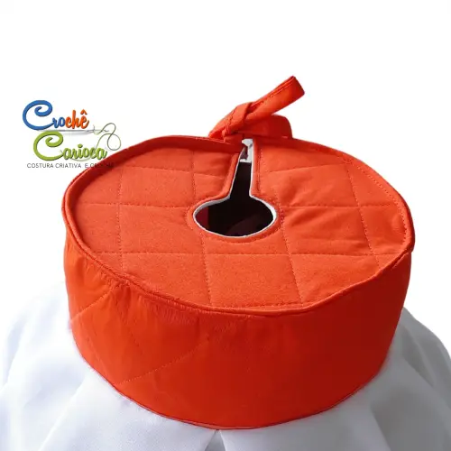 Capa para bujão de gás semiestruturada patchwork ESCOLHA CORES