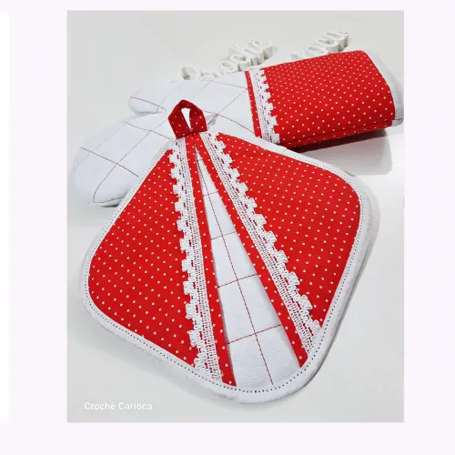 Duo kit Luva térmica e Pegador Térmico ESCOLHA CORES