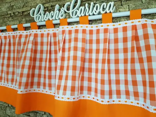 Bandô Farm Xadrez Alças Sob Medida e Escolha Cores