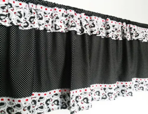 Bandô para Janela de Cozinha Sob Medida e Pode Escolher Cor
