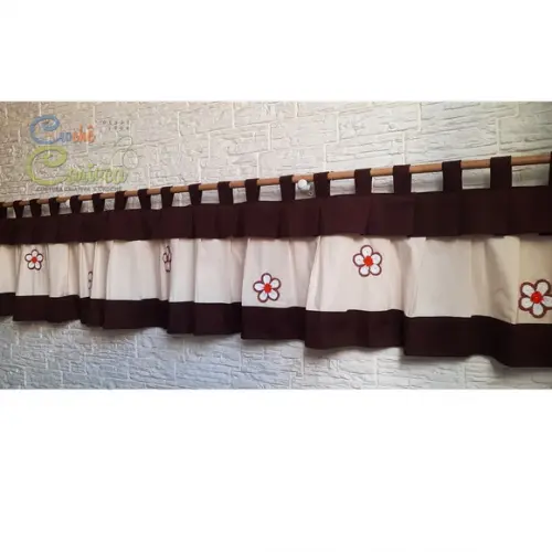 Bandô para Cortina Sob Medida e Escolha Cores 1,50x0,45
