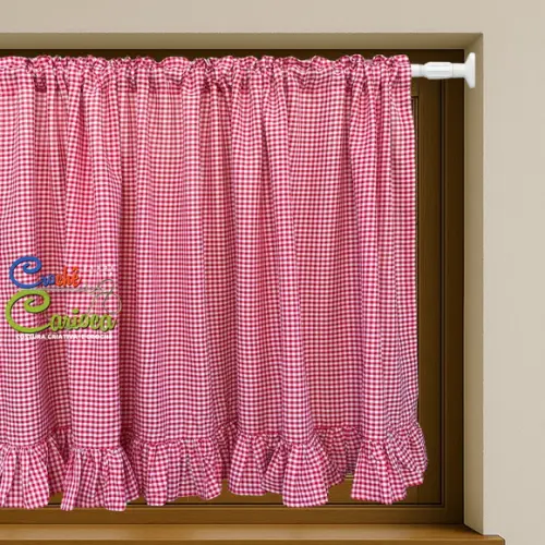 Bandô Xadrez Farm House Babadinho Cobre 150x60 ou Sob Medida