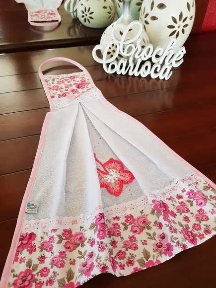 Bate-mão Floral Rosa ou Escolha Cor Alta Qualidade