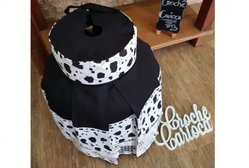 Capa Bujão de Gás Estruturada Vaquinhas Cozinha Escolha Cor