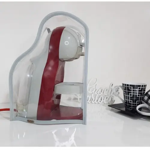Capa Cafeteira Dolce Gusto Plástico Cristal Grosso Modelada