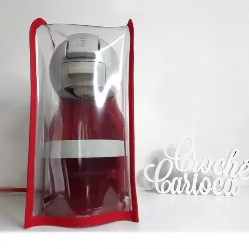Capa Cafeteira Dolce Gusto Plástico Transparente Grosso