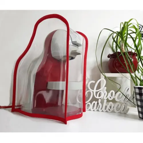 Capa Cafeteira Dolce Gusto Plástico Transparente Grosso