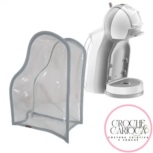 Capa Cafeteira Dolce Gusto Plástico Cristal Grosso Modelada