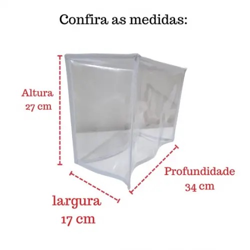 Capa Cafeteira Expresso Latíssima One Pvc Grosso e Viés