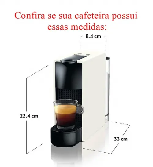 Capa Cafeteira Nespresso Essenza Mini