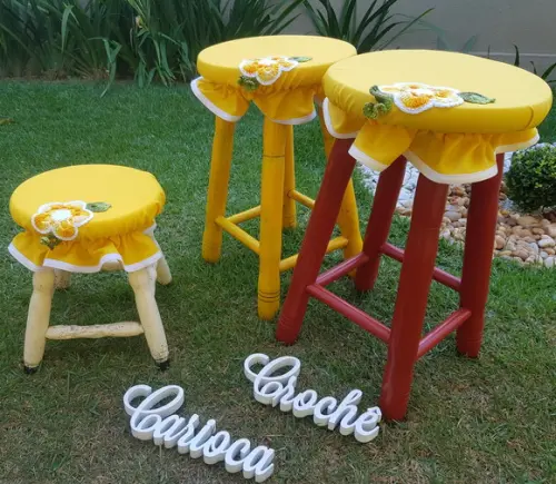 Capa de Banco ou Banqueta Unidade Escolha Cor