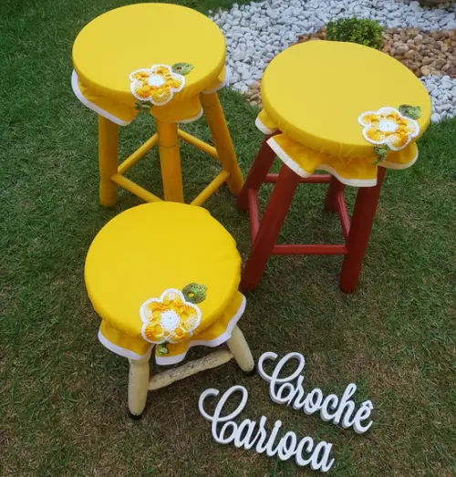 Capa de Banco ou Banqueta Unidade Escolha Cor