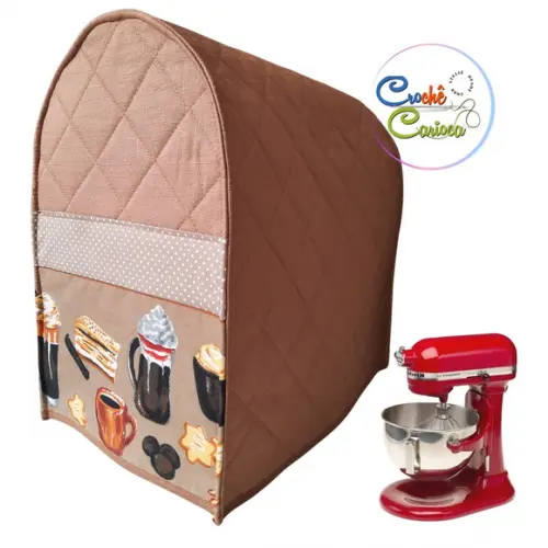Capa de Batedeira Kitchenaid Patch Alto Padrão Escolha Cores