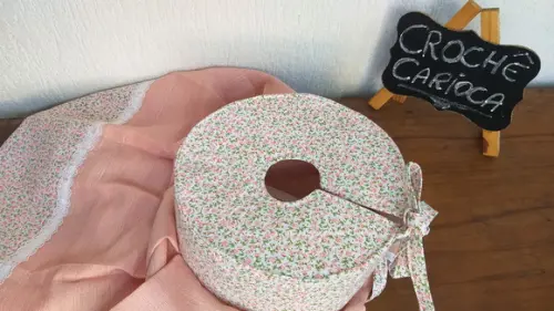 Capa de Bujão de Gás Patchwork Estruturada Escolha Cores