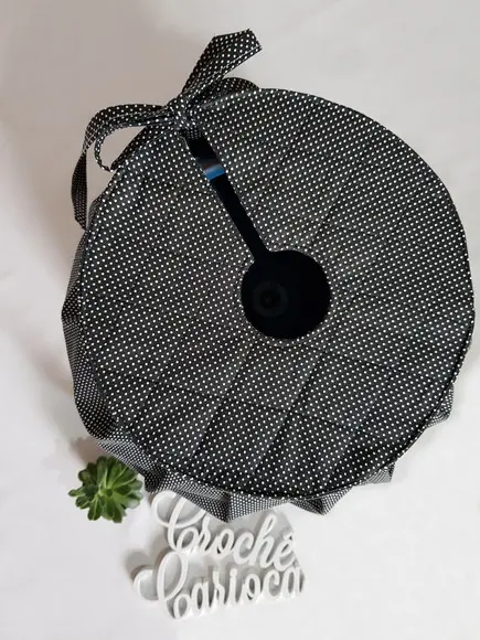 Capa de Bujão de Gás Patchwork Semiestruturada Alto Padrão