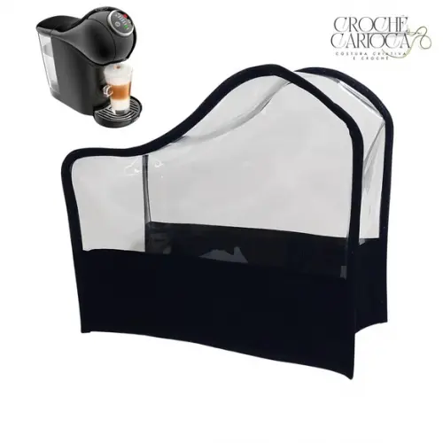 Capa de Cafeteira Dolce Gusto Genio Pvc Grosso e Tecido
