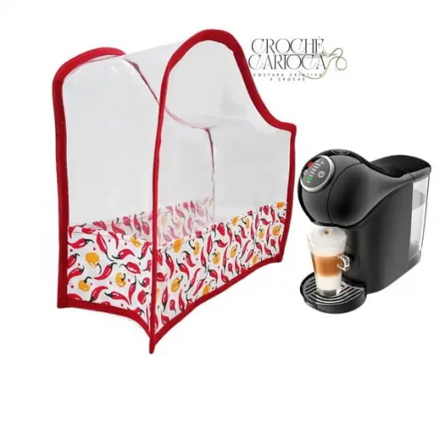 Capa de Cafeteira Dolce Gusto Genio S Pvc Grosso e Pimentas