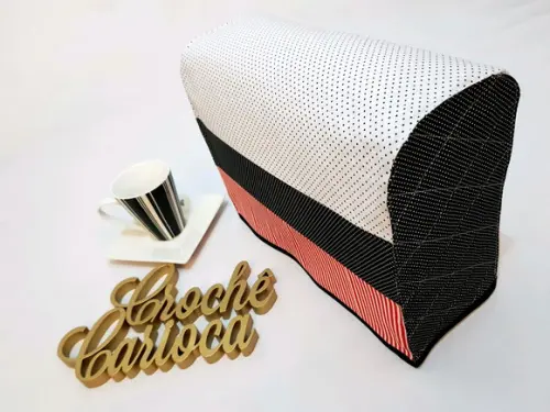 Capa de Cafeteira Nespresso Inissia Patch Escolha Cores