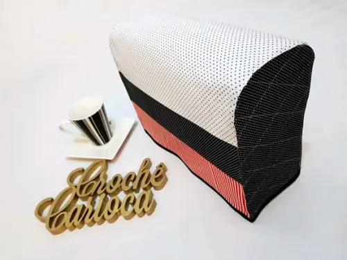 Capa de Cafeteira Nespresso Inissia Patch Escolha Cores