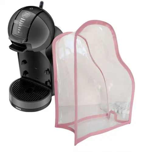 Capa de Dolce Gusto Plástico Cristal Grosso Escolha Cor Viés