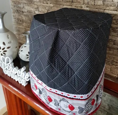 Capa de Fritadeira Elétrica Patchwork Escolha Cores