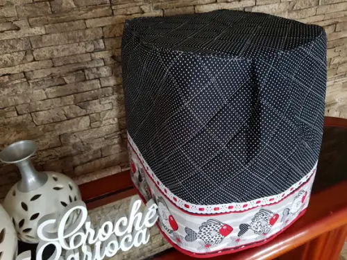 Capa de Fritadeira Elétrica Patchwork Escolha Cores