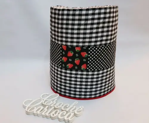 Capa de Galão Bombona Estruturada Patchwork 20l