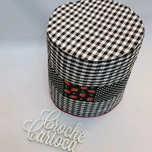 Capa de Galão Bombona Estruturada Patchwork 20l
