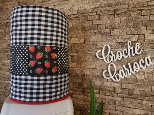 Capa de Galão Bombona Estruturada Patchwork 20l