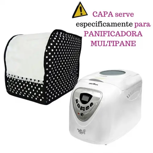 Capa de Panificadora Máquina de Pão Multipane Escolha Cores