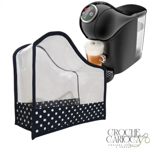Capa Dolce Gusto Genio Cristal Pvc Grosso e Tecido