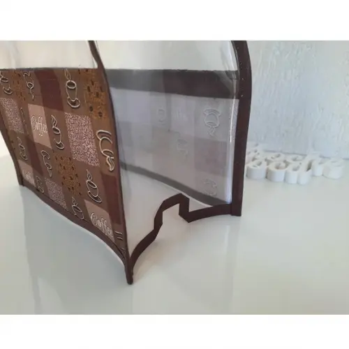 Capa Dolce Gusto Mini Me Plástico Cristal Grosso e Tecido