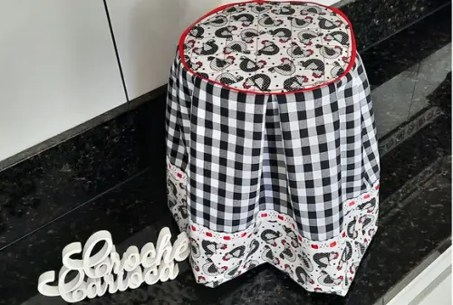 Capa Fritadeira Airfryer Semiestruturada Escolha Cores