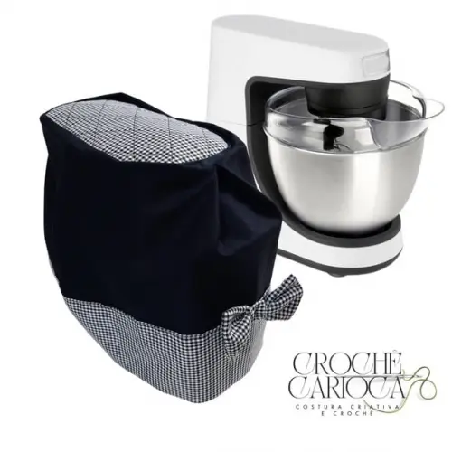 Capa para Batedeira Planetária Semiestruturada com Quilt