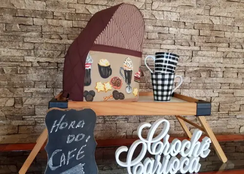 Capa para Cafeteira Dolce Gusto Mini Me Patch Alto Padrão