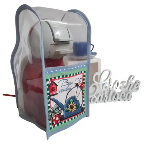 Capa para Dolce Gusto Mini Me Plástico Grosso Translúcido