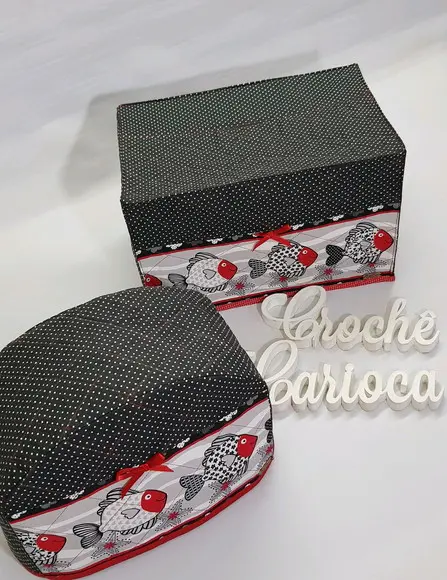 Capa para Torradeira Estruturada Patchwork