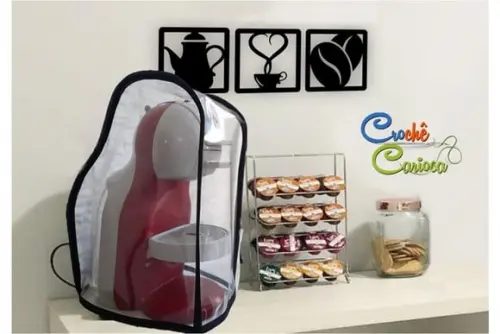 Capa Plástica Transparente Pvc Grosso Dolce Gusto Mini Me