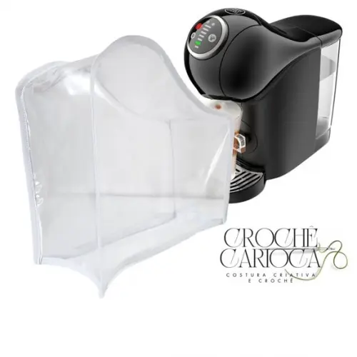 Capa Pvc Cristal Grosso para Cafeteira Dolce Gusto Genio